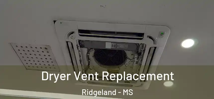 Dryer Vent Replacement Ridgeland - MS