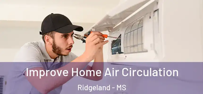 Improve Home Air Circulation Ridgeland - MS
