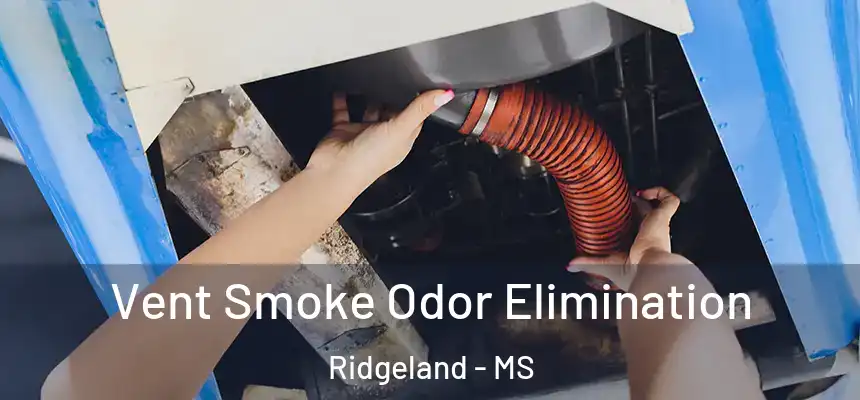 Vent Smoke Odor Elimination Ridgeland - MS